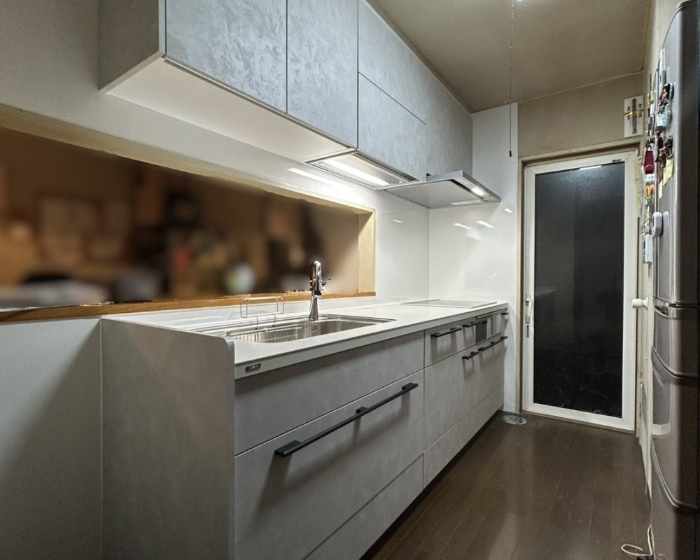 古いキッチンを最新IHキッチンへリフォーム