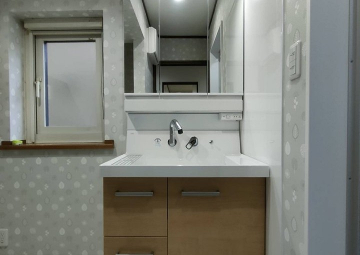 お風呂を広々快適に洗面脱衣室もすっきり整えたリフォーム