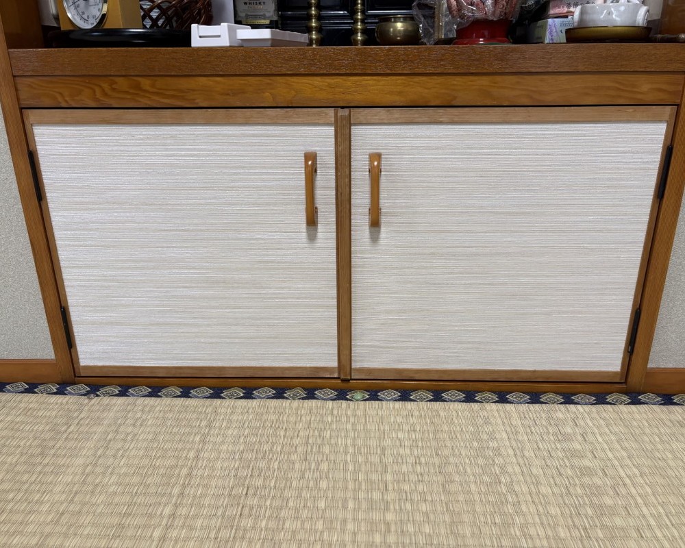 どこに頼めばいいか分からなかった「ふすま貼替」