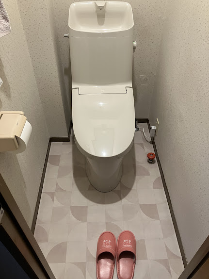 特殊な形のトイレでもリフォーム可能です！