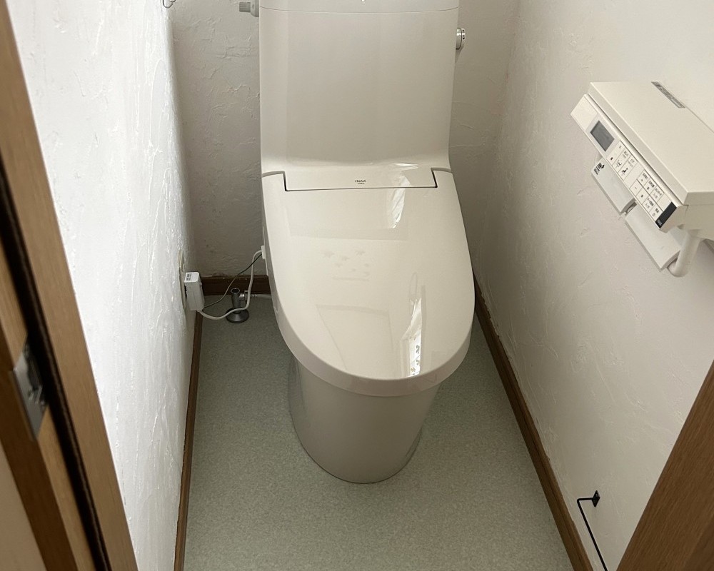 古くなったトイレを新しく！