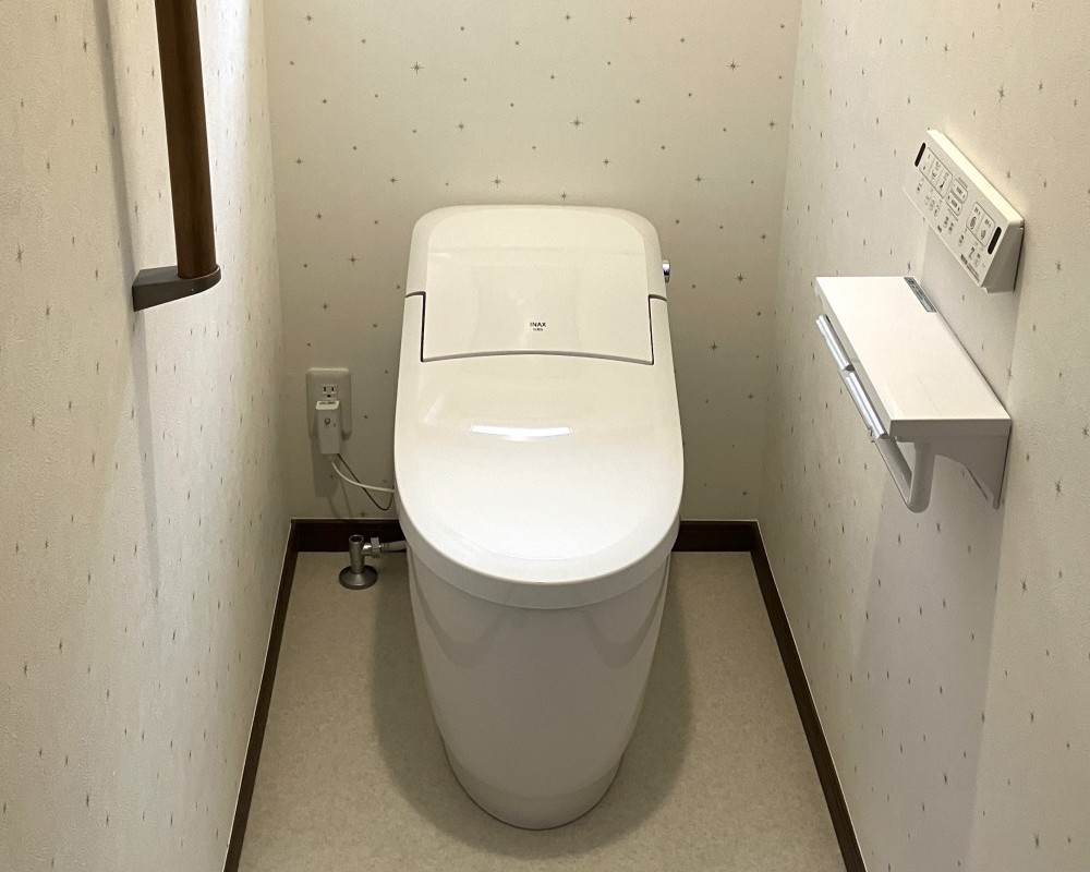 快適性と安心をプラスしたトイレリフォーム