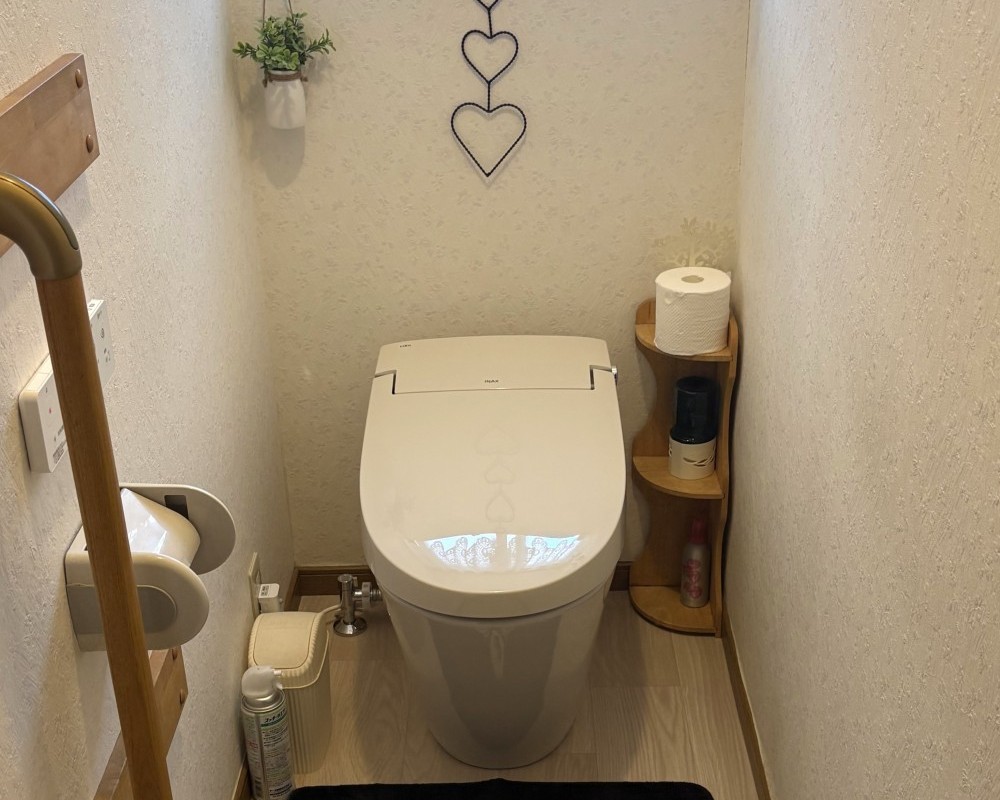 タンクレストイレでお掃除ラクラク♪