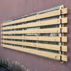 【破損した雪囲い金物の取替】施工事例更新