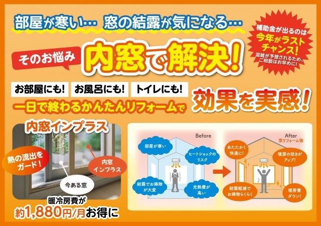 内窓で解決
